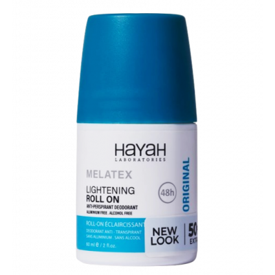 HAYAH LABORATORIES MELATEX LIGHTENING ROLL ON ORIGINAL 48 PROTECTION 60 ML